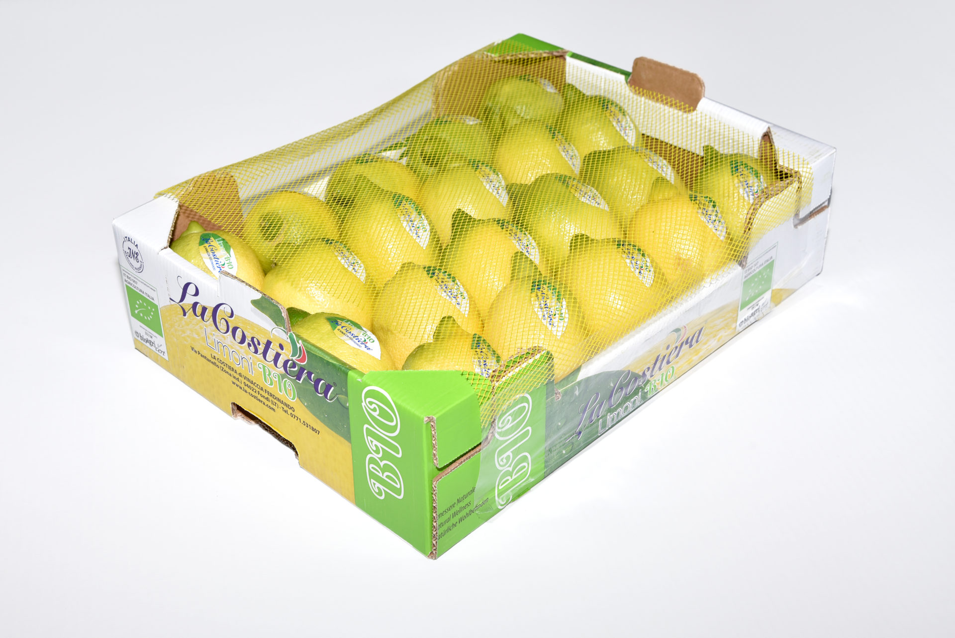 Limone BIO calibro 3 categoria 2° 4Kg