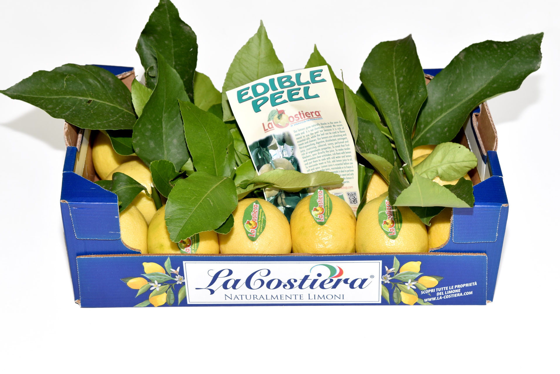 Lemon Primo Fiore with leaf caliber 3 category 1 3Kg