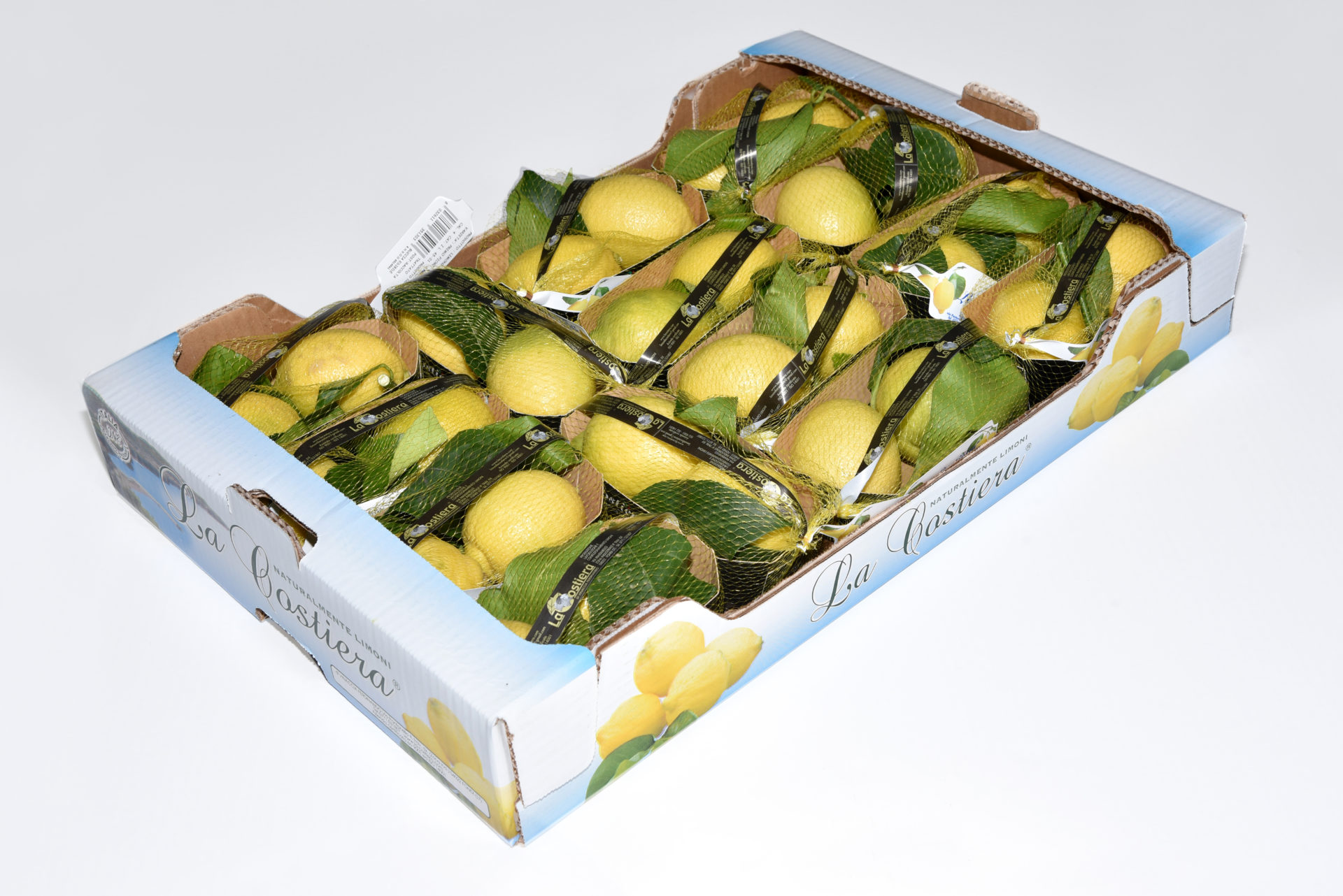 Limone primo fiore foglia calibro 4 categoria 1° 4.2Kg